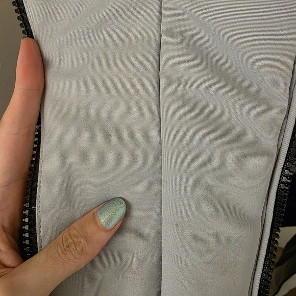 American Tall X Point Zero Tall Women's Parka in Cloud Grey - Picture 11 of 16